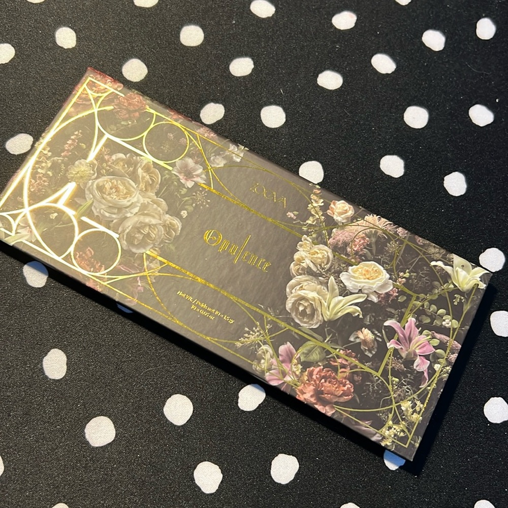 New Zoeva Opulence eyeshadow palette